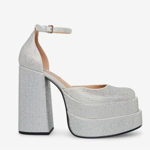 Steve Madden Charlize rhinestone heels